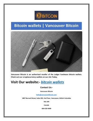bitcoin wallets vancouver bitcoin
