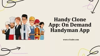handy clone app on demand handyman app