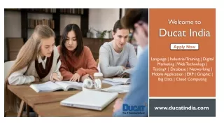 welcome to ducat india