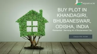 Buy land in Khandagiri, Bhubaneswar (720-564-8119)
