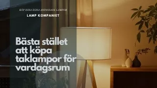 Bästa stället att köpa taklampor för vardagsrum