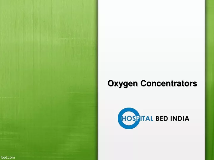 oxygen concentrators