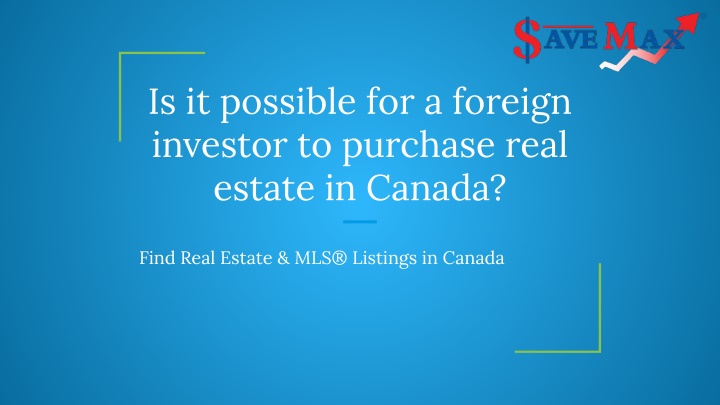 is it possible for a foreign investor to purchase