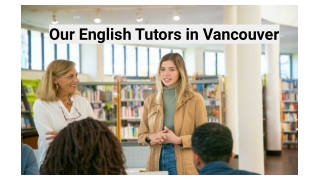 Teachers With Vision - Our English and Writing Tutors