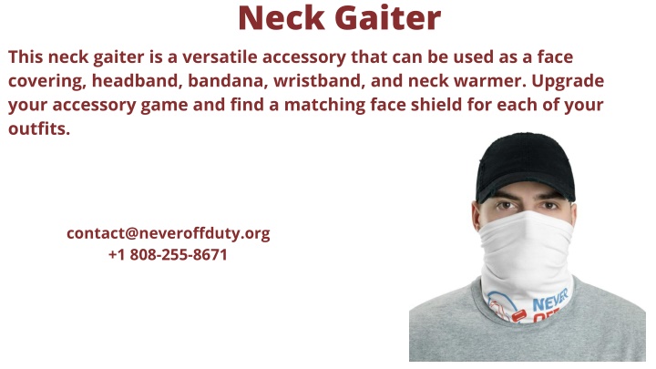 neck gaiter