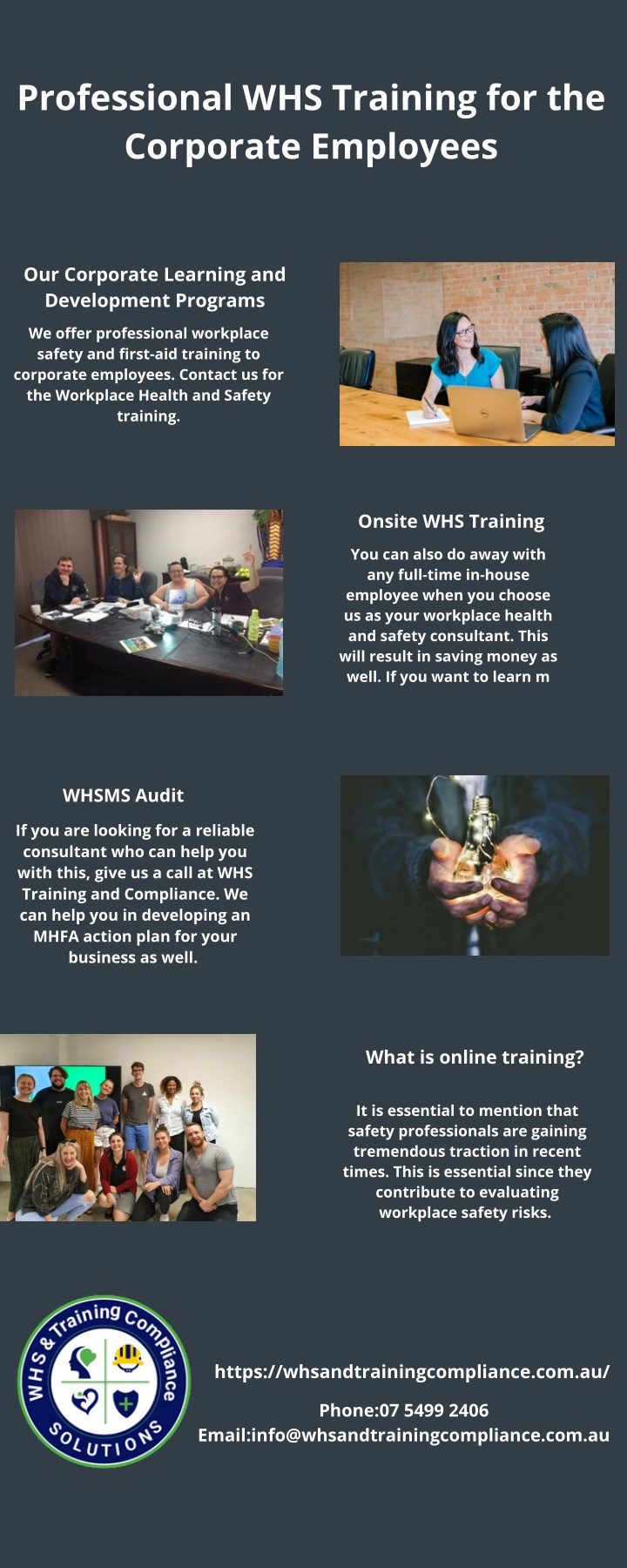 professional whs training for the corporate