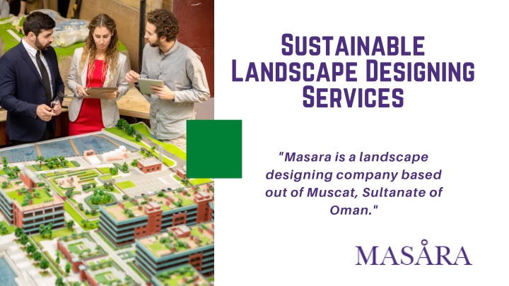 sustainable landscape designing services