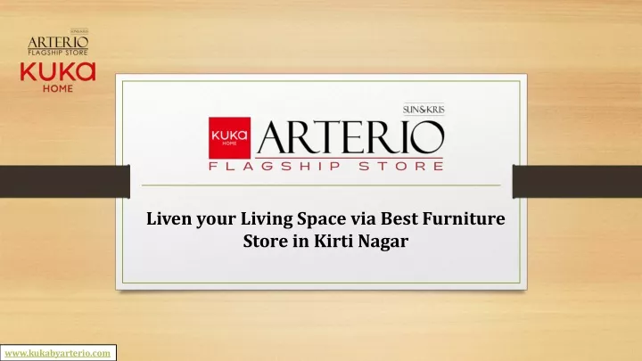 liven your living space via best furniture store
