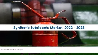 synthetic lubricants market 2022 2028