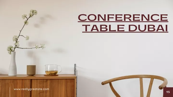 conference table dubai