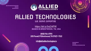 Allied Technologies Digital Marketing company for Real Estate in Washington USA