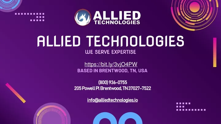 allied technologies we serve expertise