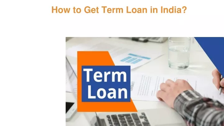 how to get term loan in india