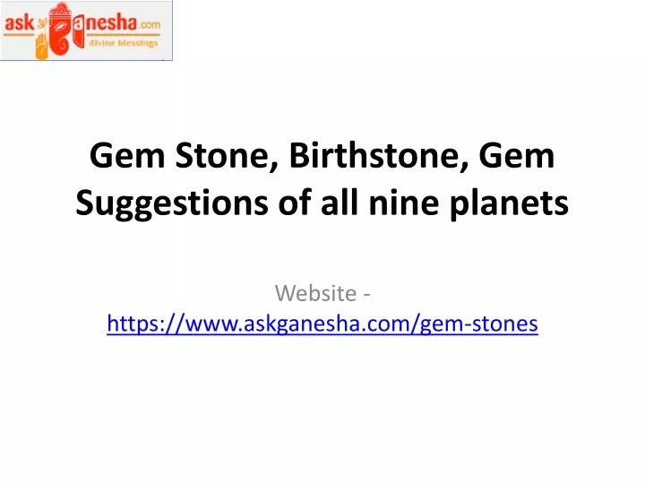 gem stone birthstone gem suggestions of all nine planets