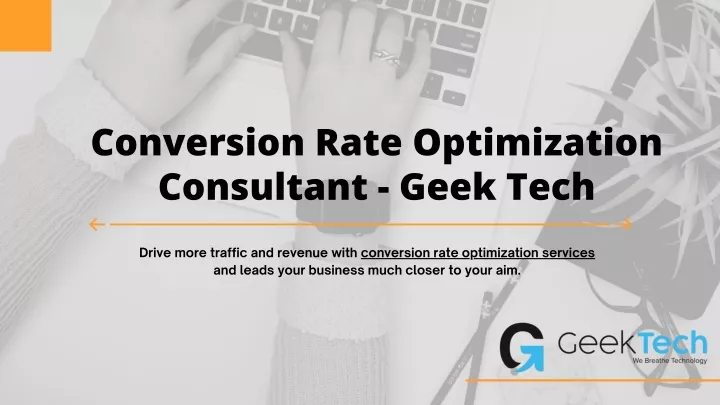 conversion rate optimization consultant geek tech