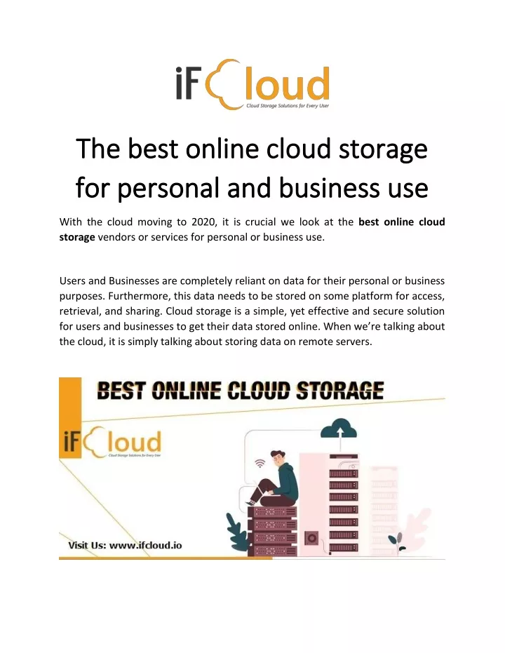 the best online cloud storage the best online