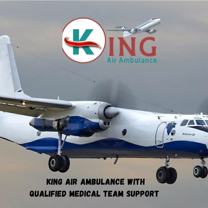 king air ambulance with qualified medical team