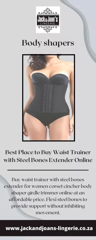 Best Place to Buy Waist Trainer with Steel Bones Extender Online