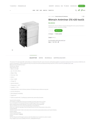 Antminer Z15 - Antminer l7F