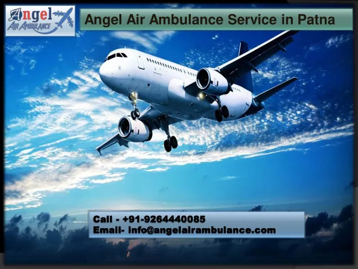 angel air ambulance service in patna
