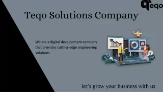 CRM Software Development Services  Teqo Solutions