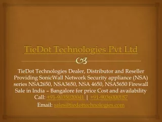 SonicWall NSA Series Models | NSA2650-3650-4650-5650