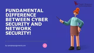 fundamental difference between cyber security