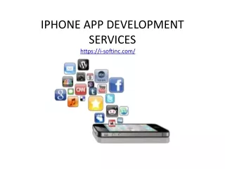 IPHONE APP DEVELOPMENT SERVICES
