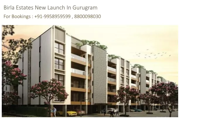 birla estates new launch in gurugram