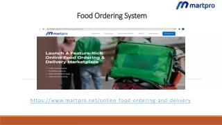 food ordering system