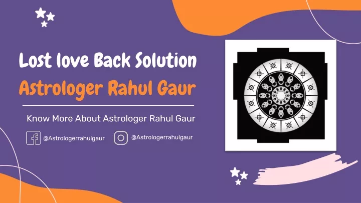 lost love back solution astrologer rahul gaur