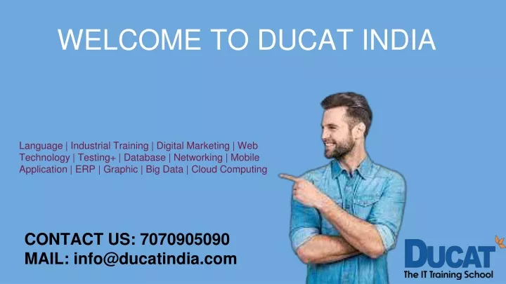 welcome to ducat india