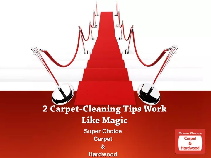 2 carpet cleaning tips work like magic