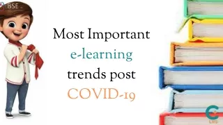 Most Important e-learning trends post COVID-19
