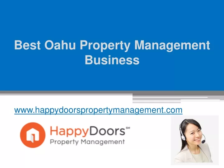 best oahu property management business