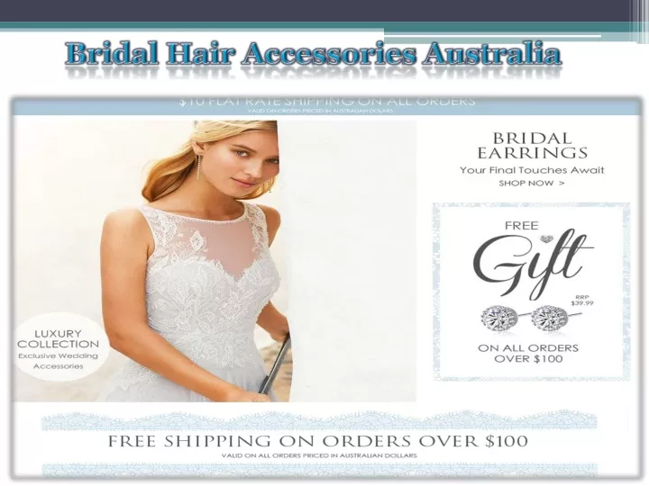 bridal hair accessories australia