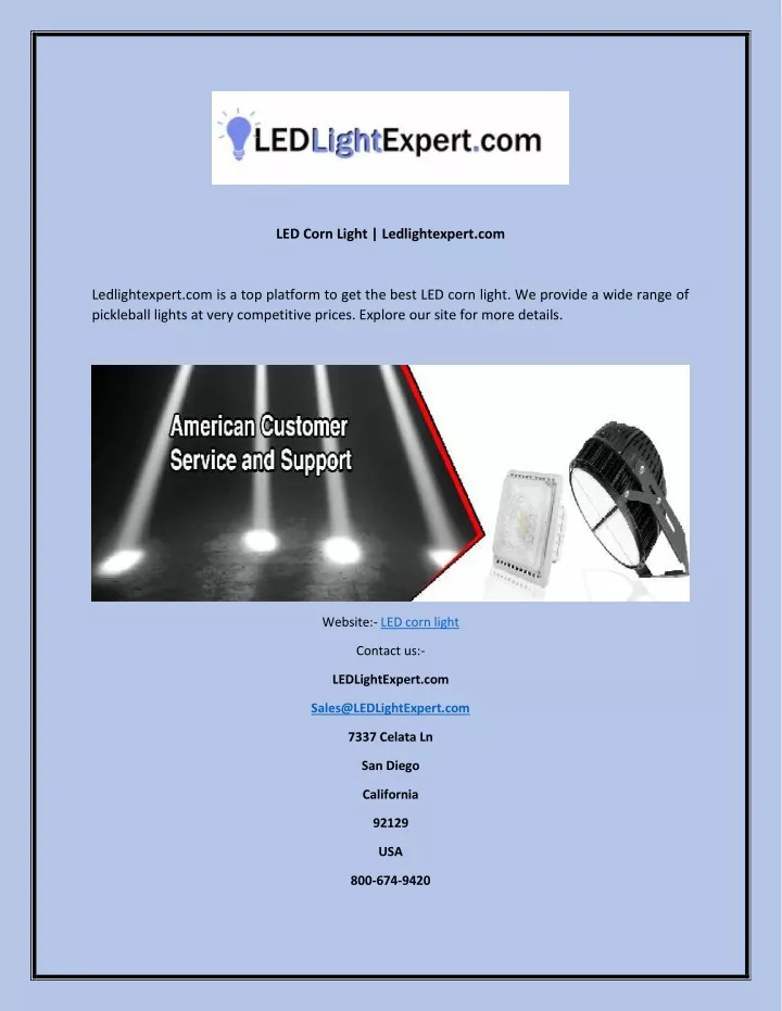 led corn light ledlightexpert com