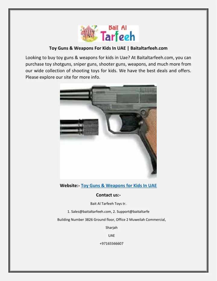 toy guns weapons for kids in uae baitaltarfeeh com