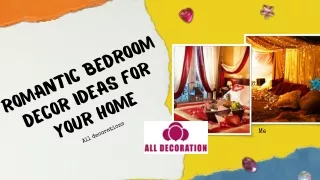 Romantic Bedroom Decor Ideas For Your Home