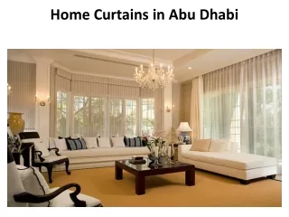 home curtains in abu dhabi