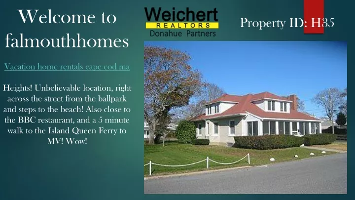 welcome to falmouthhomes