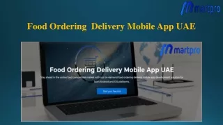 food ordering delivery mobile app uae