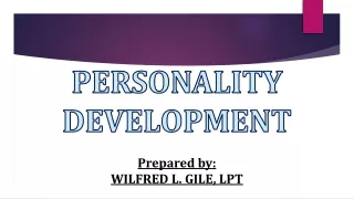 personality theory of emotion