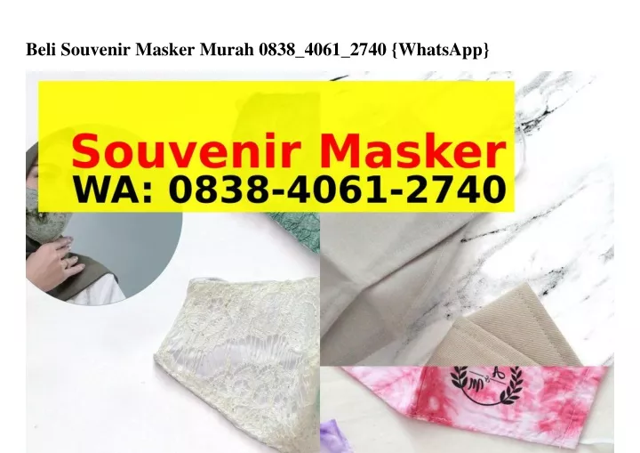 beli souvenir masker murah 0838 4061 2740 whatsapp