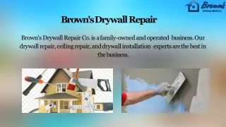 Drywall ceiling Repair Services