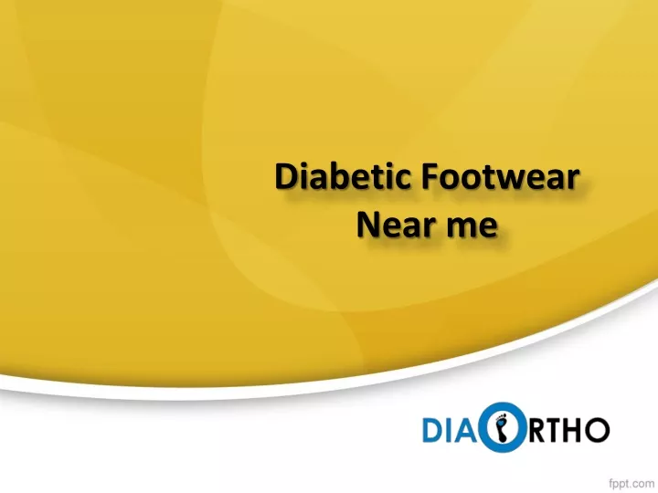 diabetic footwear near me