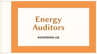 energy auditors