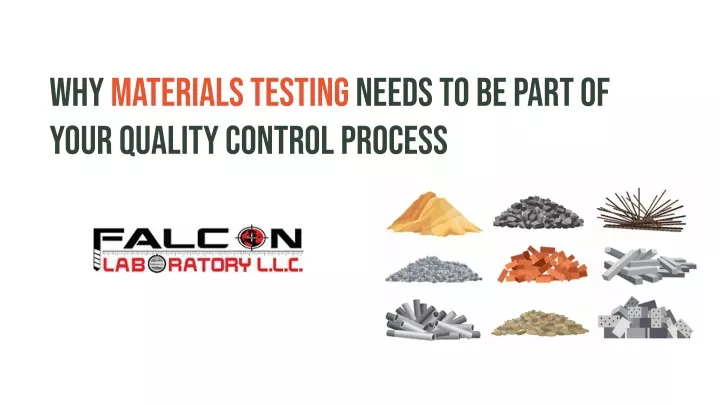 why materials testing needs to be part of your