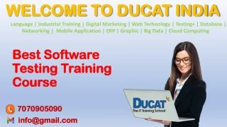 Best Software Testing Training Course