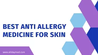 Best Anti-Allergy Medicine For Skin - All Day Med